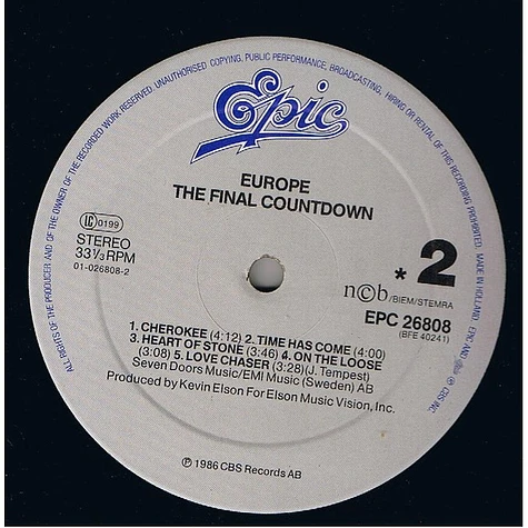 Europe - The Final Countdown