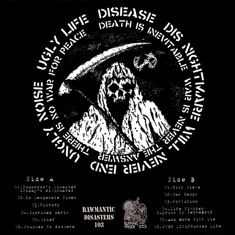 Disease - Death Is Inevitable