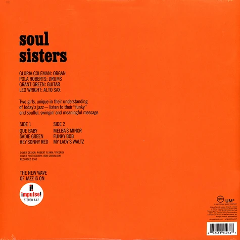 Gloria Coleman Feat. Pola Roberts - Soul Sisters Verve By Request Edition