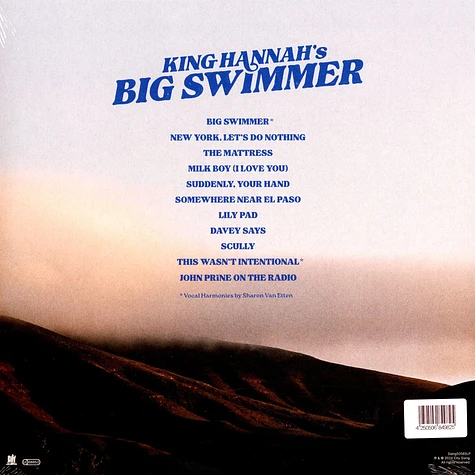 King Hannah - Big Swimmer Ocean Blue Vinyl Edition