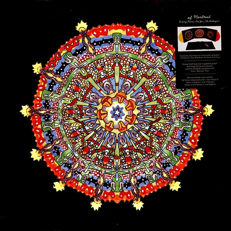 Of Montreal - Hissing Fauna, Are You The Destroyer? Red & Yellow Vinyl Edition