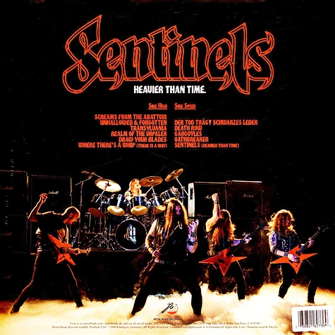 Vulture - Sentinels Crystal Clear / Black Smoke Vinyl Ediiton