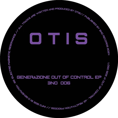 Otis - Generazione Out Of Control EP