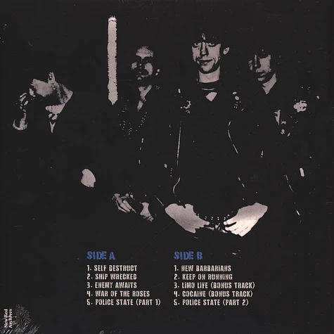 UK Subs - A.W.O.L. Blue Vinyl Edition