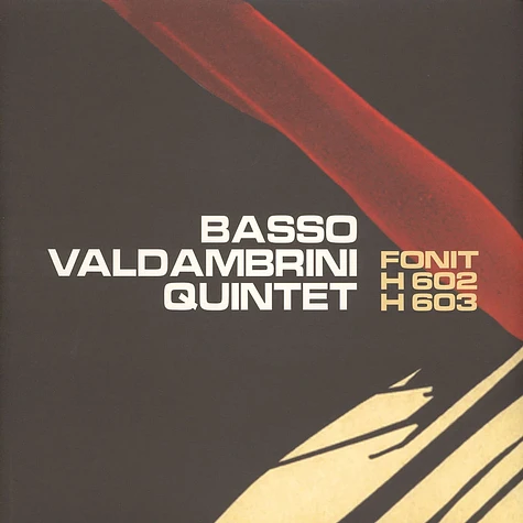 Basso Valdambrini Quintet - Fonit H602 - H603 (With Slightly Damaged Cover)