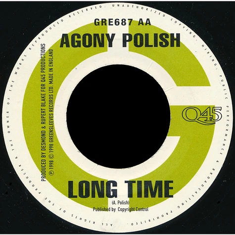 Mr. Vegas / Agony Polish - Wave / Long Time
