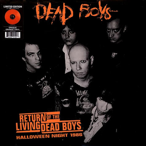 Dead Boys - Return Of The Living Dead Boys - Halloween Night 1986