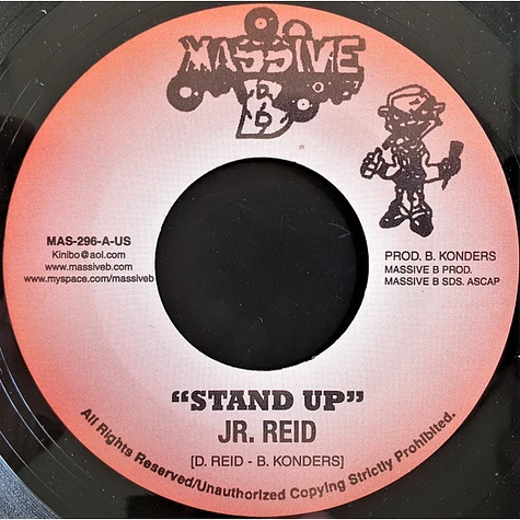 Junior Reid / Ill Inspecta - Stand Up / Come Fight Me