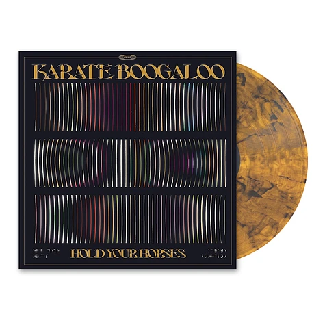 Karate Boogaloo - Hold Your Horses HHV Exclusive Transculent Orange With Black Swirl Vinyl Edition