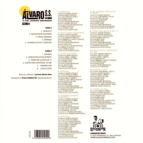 Alvaro S.S. & His Jamming Sessions - Volume 2