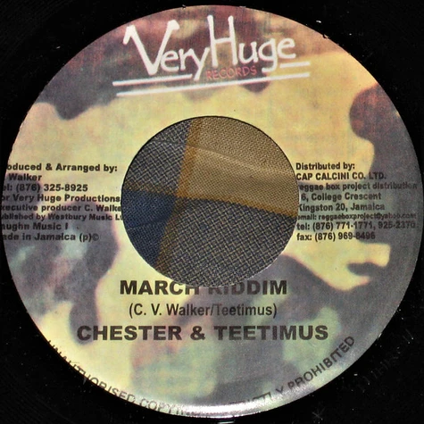 Mr. Lexx / Chester Walker & Teetimus - Crazy Ravin' / March Riddim
