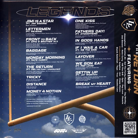 Living Legends - The Return (Seamsplit Sleeve)