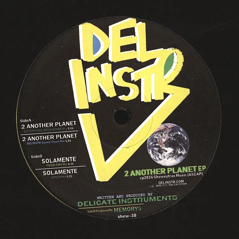 Delicate Instruments - 2 Another Planet EP