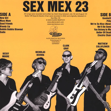 Sex Mex - 23 Purple Red Swirl Vinyl Edition