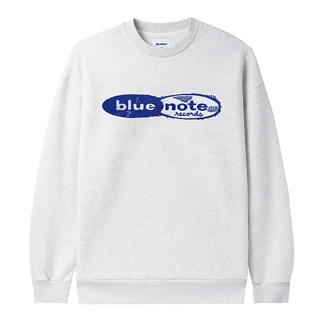 Butter Goods x Blue Note - Records Logo Felt Applique Crewneck