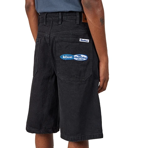 Butter Goods x Blue Note - Blue Note Pleated Denim Shorts