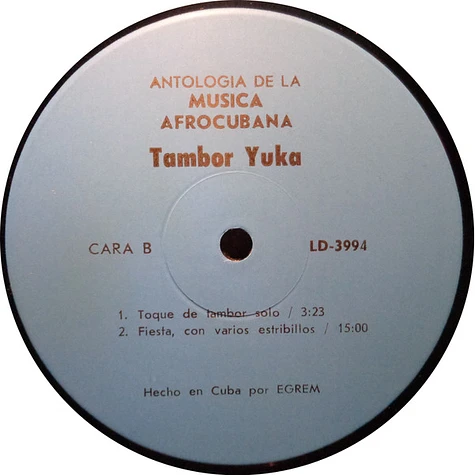 V.A. - Tambor Yuka