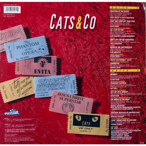 V.A. - Cats & Co - The Best Of Andrew Lloyd Webber