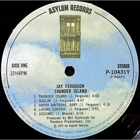 Jay Ferguson - Thunder Island