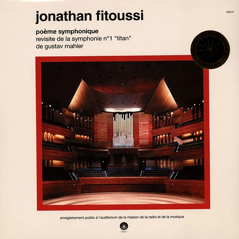 Jonathan Fitoussi - Oème Symphonique - Revisite De La Symphonie N°1 "Titan" De Gustav Mahler Clear Vinyl Edtion