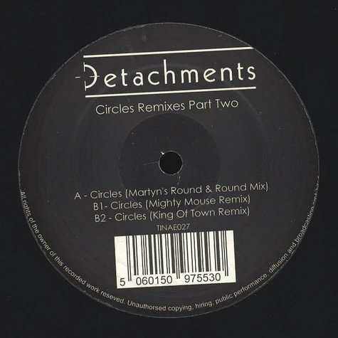 Detachments - Circles Remixes Part Two