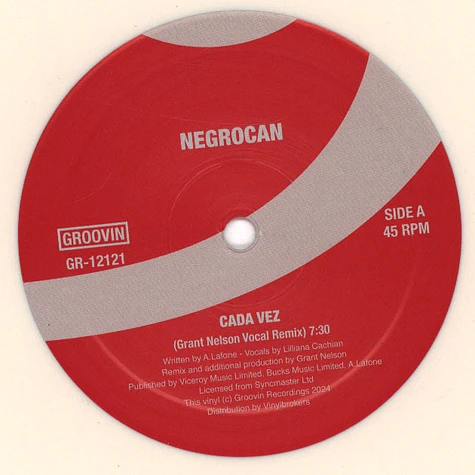 Negrocan (Grant Nelson) - Cada Vez