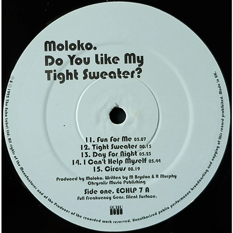 Moloko - Do You Like My Tight Sweater?