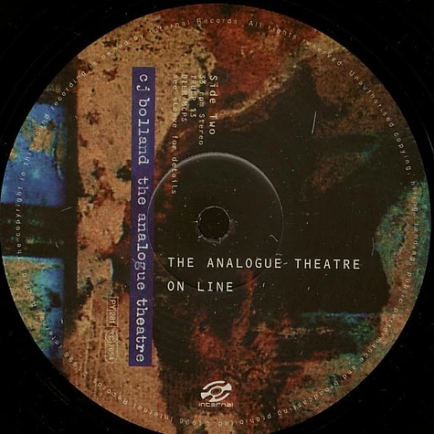 CJ Bolland - The Analogue Theatre