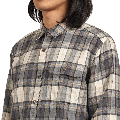 Patagonia fjord flannel forge grey on sale