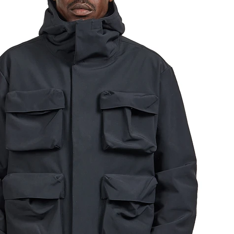 Arte Antwerp - 3D Pockets Hooded Nylon Jacket