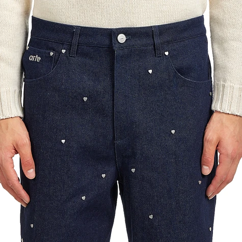 Arte Antwerp - Loose Heart Denim Pants