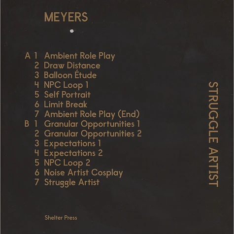 Meyers - Struggle Artist