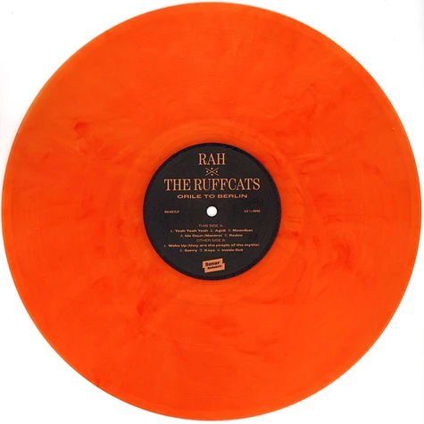 Rah & The Ruffcats - Orile To Berlin Orange Vinyl Edition