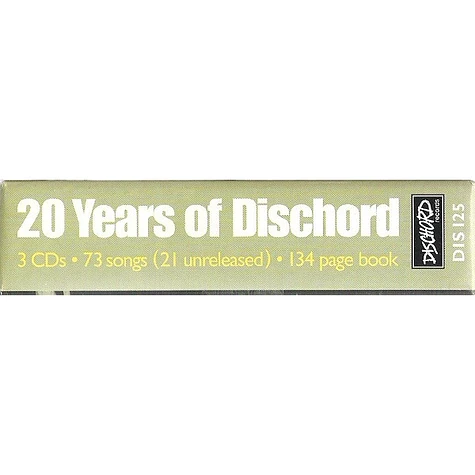 V.A. - 20 Years Of Dischord (1980 - 2000)
