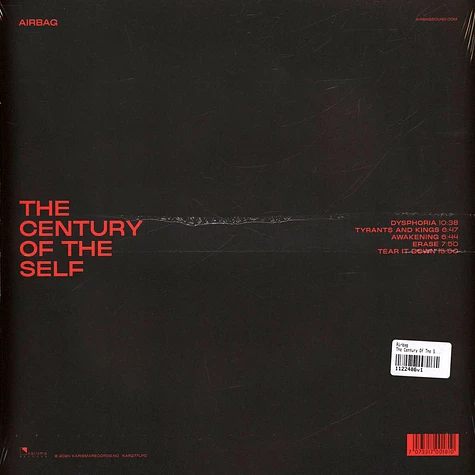 Airbag - The Century Of The Self Red Vinyl Edition