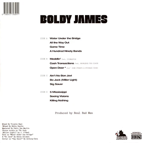Boldy James & Real Bad Man - Killing Nothing