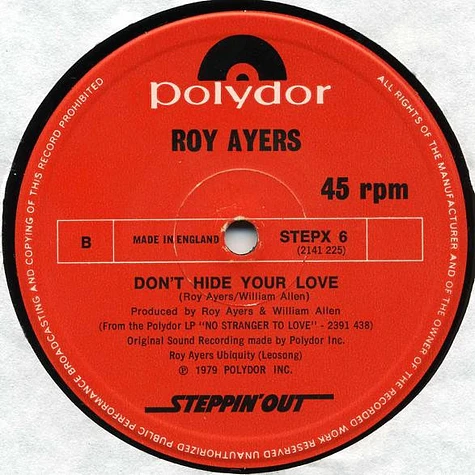 Roy Ayers - Don't Stop The Feeling (Full Length Version)