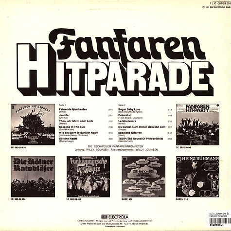 Willy Jouhsen Und Die Original Eschweiler Fanfaren-Trompeter - Fanfaren Hitparade