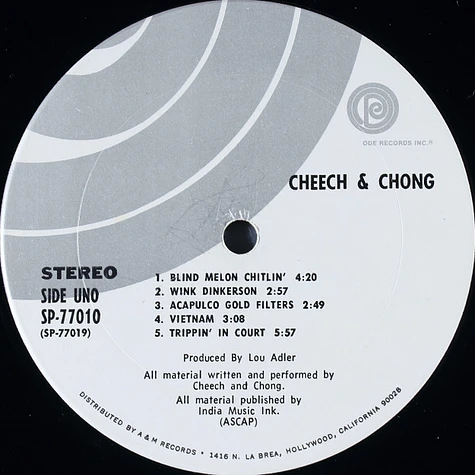 Cheech & Chong - Cheech And Chong