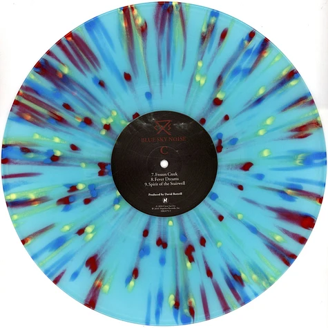 Circa Survive - Blue Sky Noise Clear Blue W Blueyellow & Red Splatter Vinyl Edition