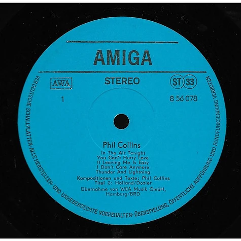 Phil Collins - Phil Collins