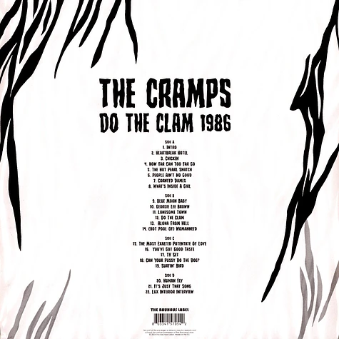 The Cramps - Do The Clam White Vinyl Edition