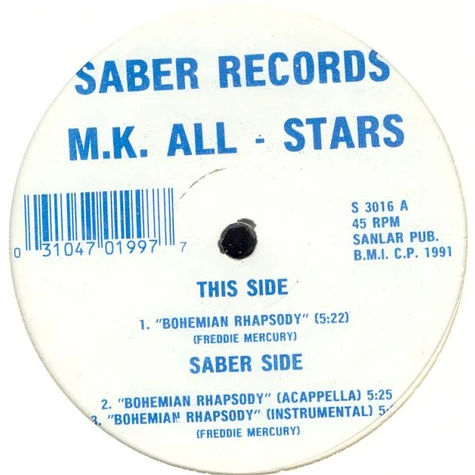 M.K. All-Stars - Bohemian Rhapsody