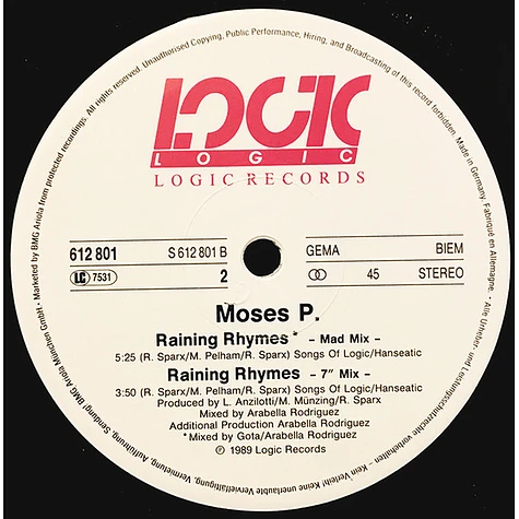 Moses Pelham - Raining Rhymes