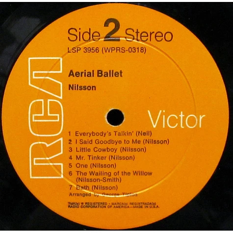 Harry Nilsson - Aerial Ballet