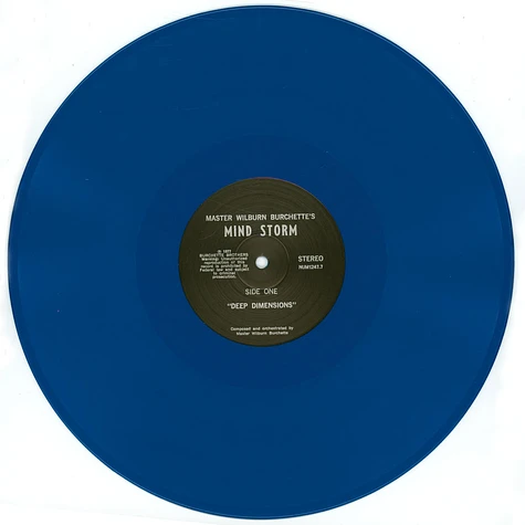 Master Wilburn Burchette - Mind Storm Opaque Blue Vinyl Edition