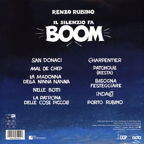 Renzo Rubino - Il Silenzio Fa Boom
