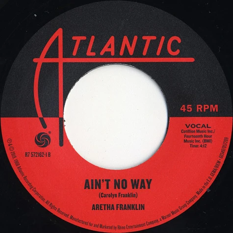 Aretha Franklin - The Atlantic Singles (1968)