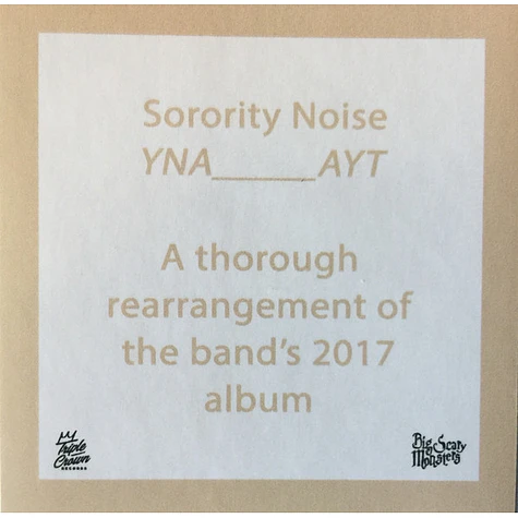 Sorority Noise - YNAAYT