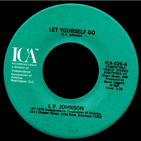 L. V. Johnson - Let Yourself Go / It's Not My Time